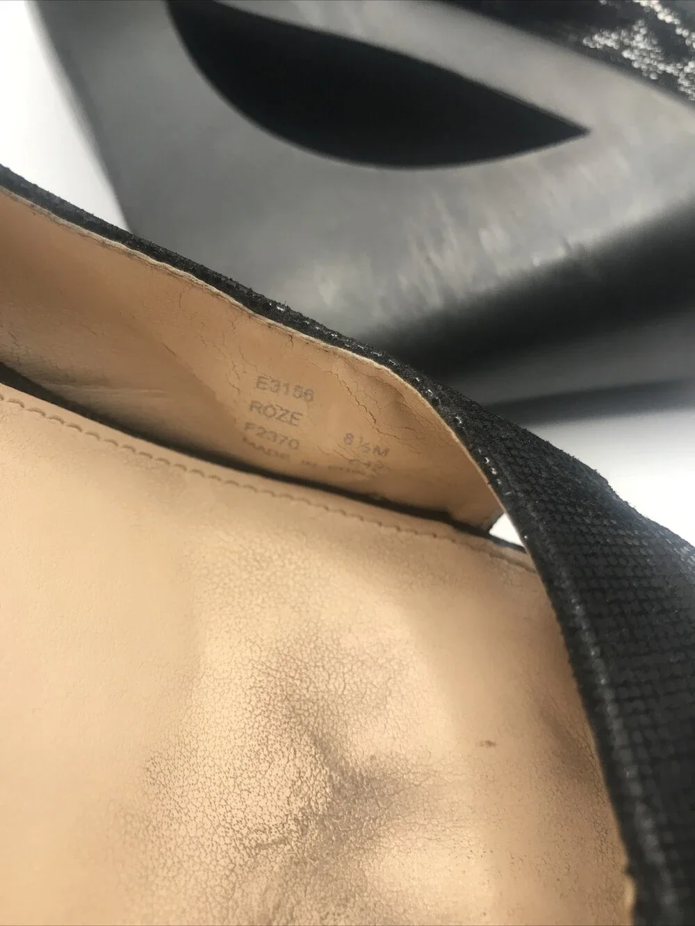 CALVIN KLEIN Women's Black Roze Mini Square Print Peep Toe Wedge Pumps Size 8.5M